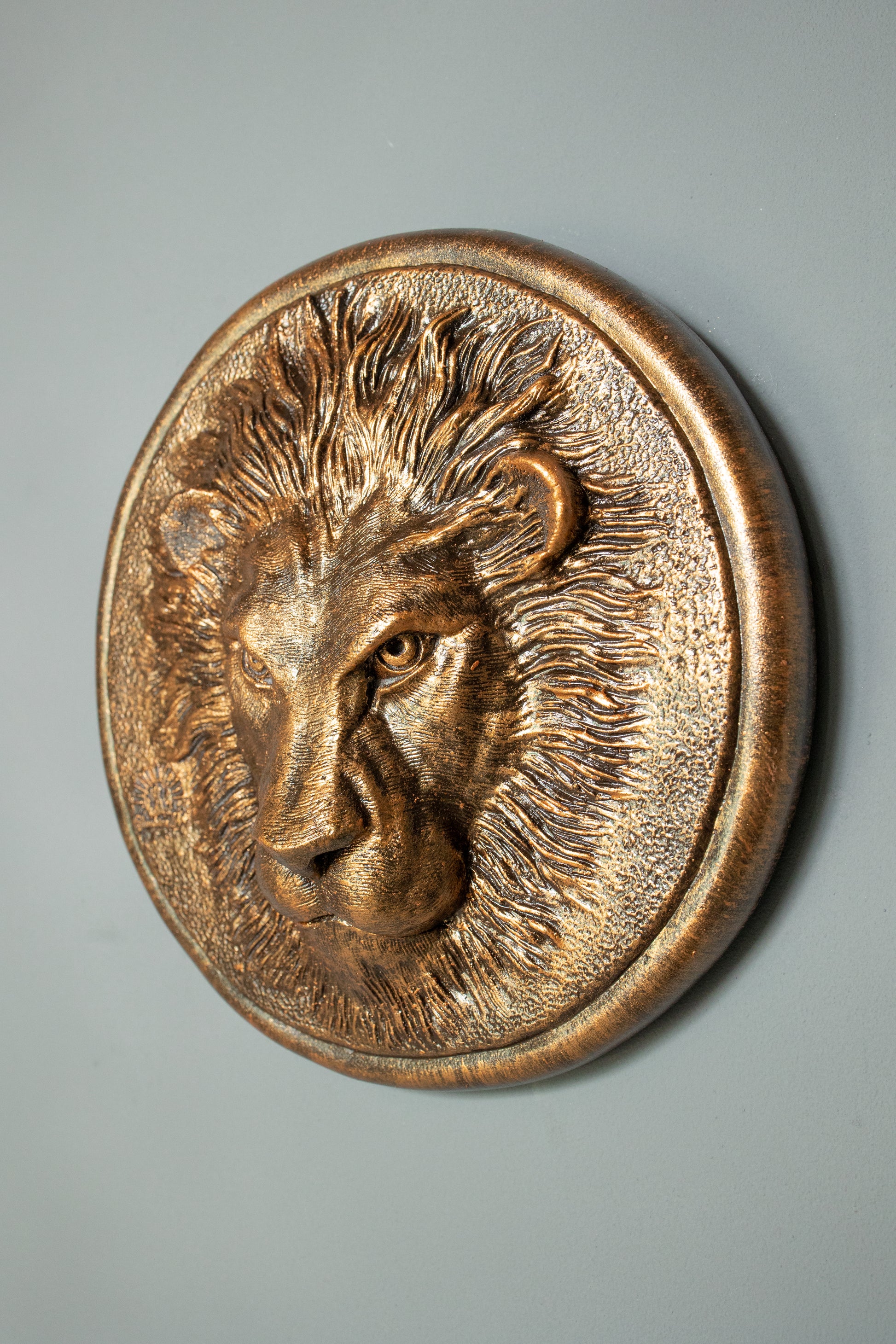 Surreal Lion Head Wall Mounted